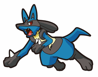 Lucario gif by cutebuneary | Photobucket