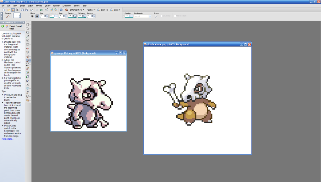 [PokeCommunity.com] An easy way to use colors for Paint Shop Pro X