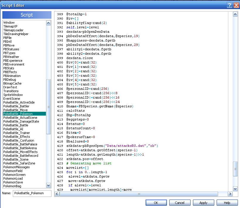[PokeCommunity.com] [Archive] Pokemon Essentials: Starter Kit for RPG Maker XP